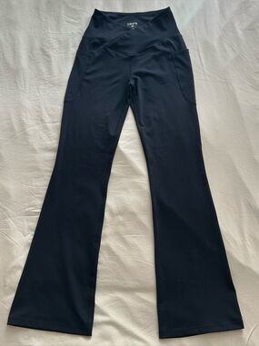 Baleaf high waisted black flare yoga pant leggings with pockets